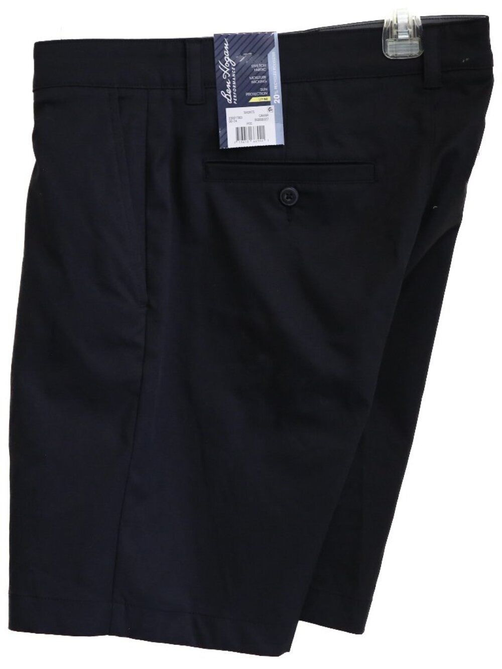 Ben Hogan Performance Men's Size 32 Golf Shorts Stretch Fabric Caviar Black NWT